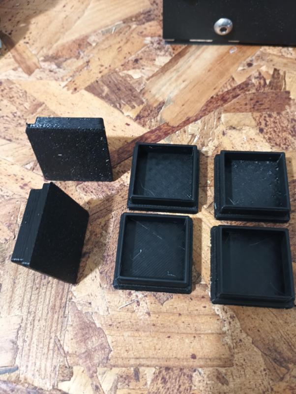 plastic cover for profile 30x30mm 1.5mm