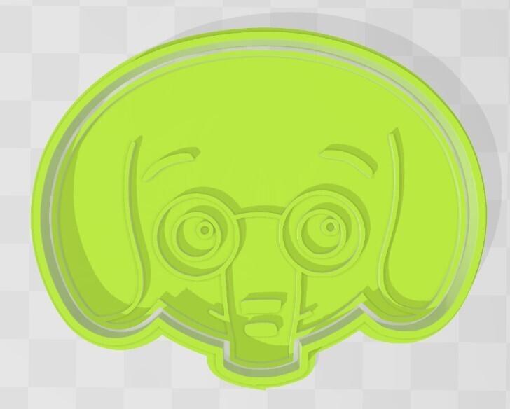 Cookie cutter elephant NESHO plim plim