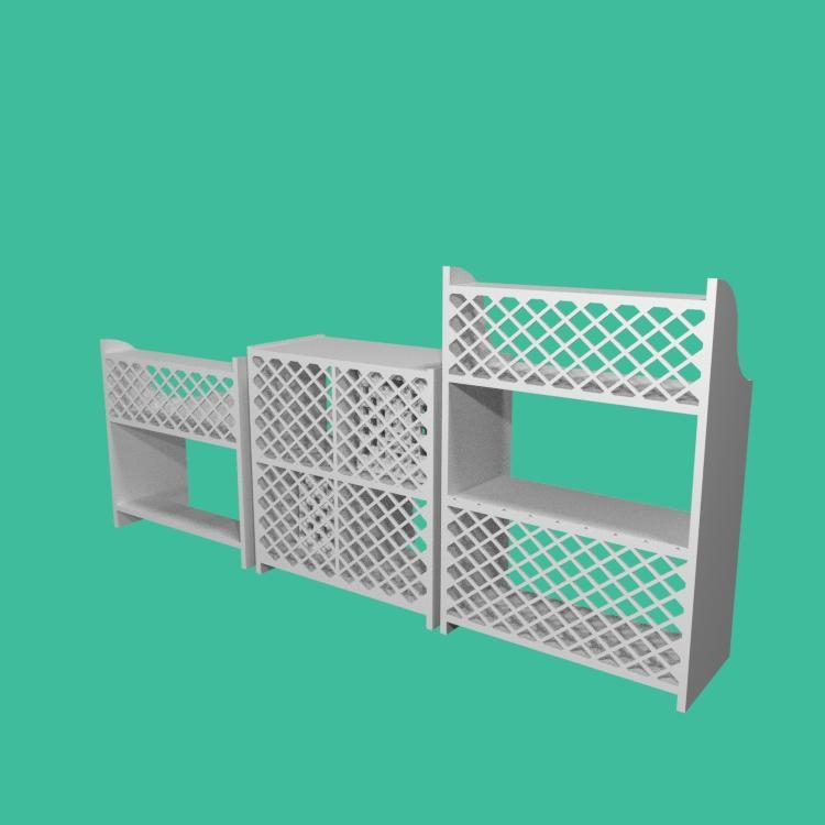 Mobiliario Celosia Infantil Playmo