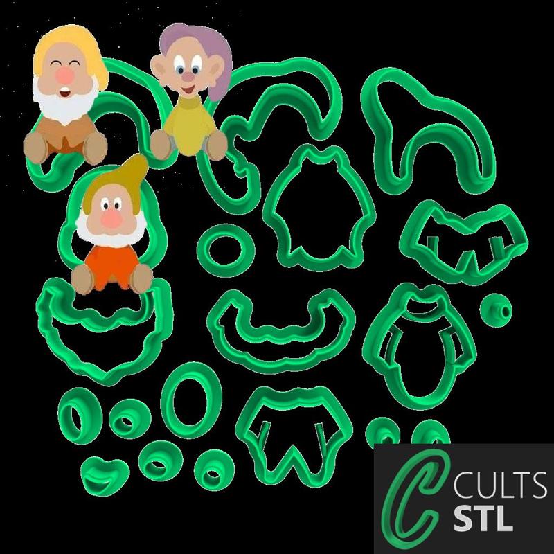 CORTADORES SETE ANÕES - 6cm