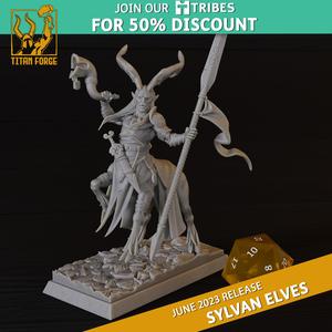 Sylvan Elves Centaur Hero
