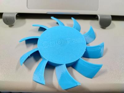 Delta 12CM Fan Blade Repair