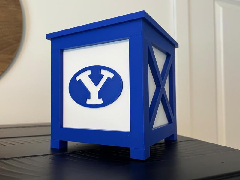 BYU Faceplate for Modular Farmhouse Box
