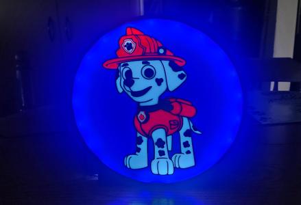 Paw Patrol Light Box