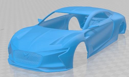 DS E Tense 2016 Printable Body Car