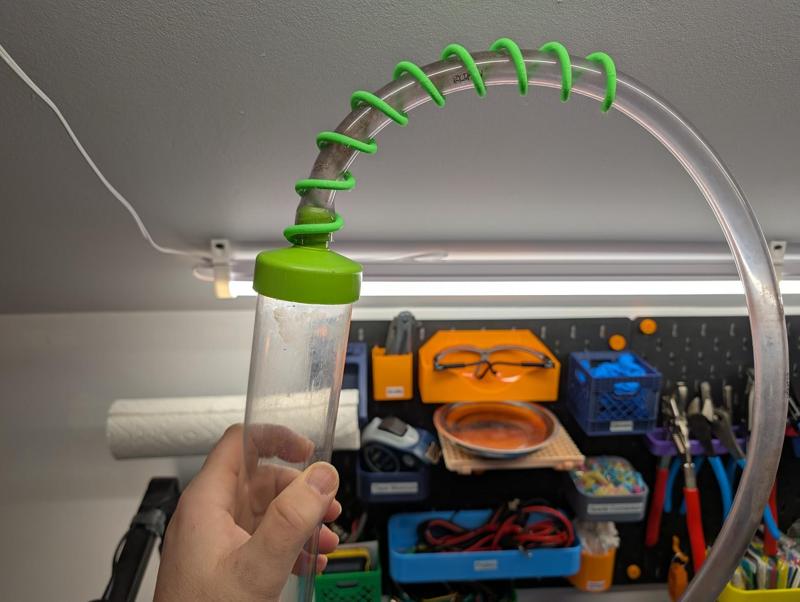 Python hose relief spring