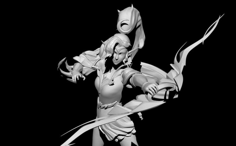 mobile legend miya moon priestess skin