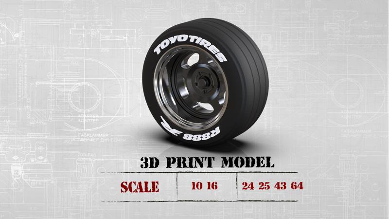 Rims and Tires,ready to print,STL File,3D printing wheel