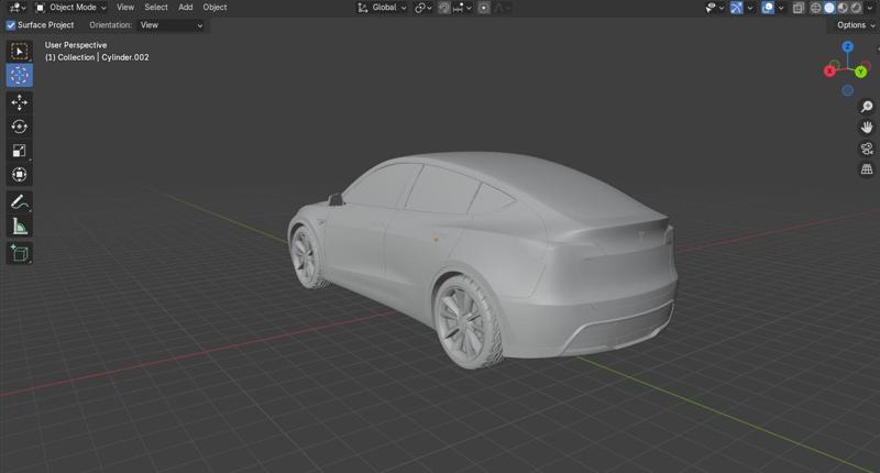 Tesla Model Y (high detail)