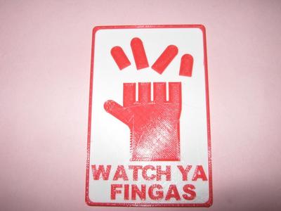 Watch Ya Fingas, remix