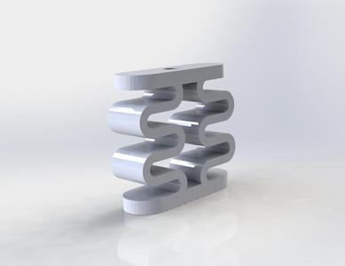 Stable spring for 3D printer bed