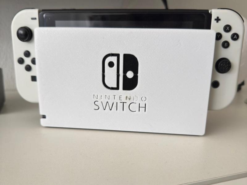 Nintendo Switch Dock Cover White