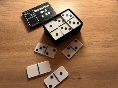 Montesori Domino n°0 to n°3 for young children.