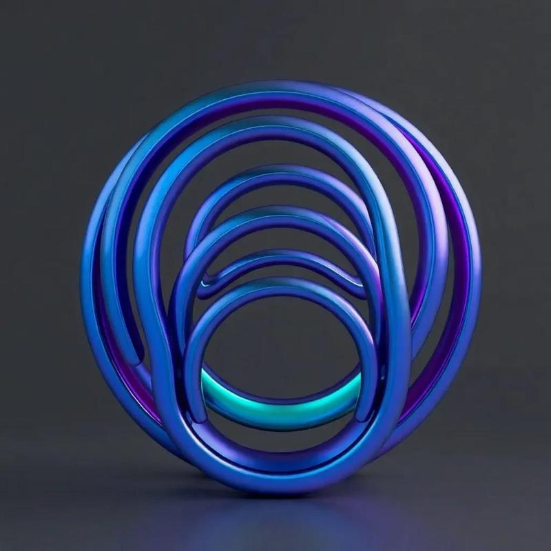 Interlocking Rings Cascade