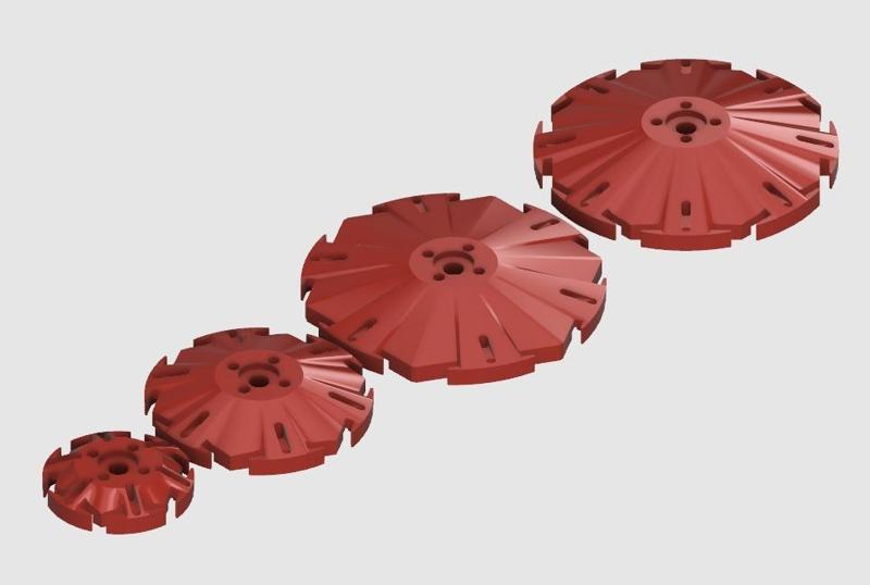 Rubber Band Spinners