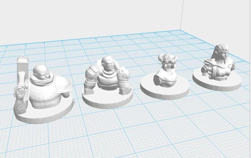 Dungeon Mayhem - Player Token - Fan Art