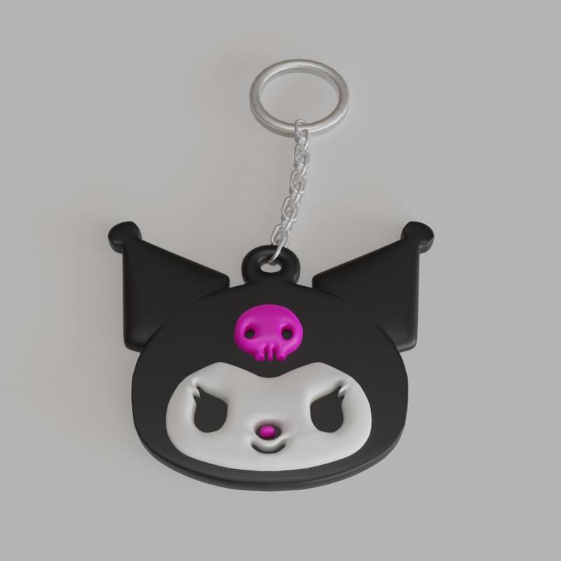 Kuromi Keychain Hello Kitty