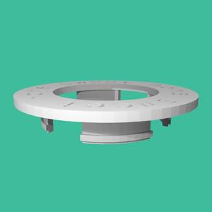 Patio table umbrella support