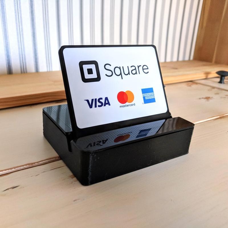 Placard Box (fits Square payments system)