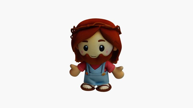 Jesus Christ chibi figure