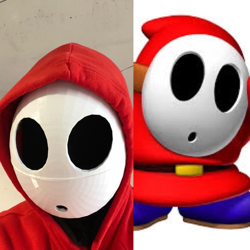Shy Guy Mask - Super Mario Brothers