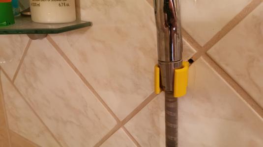 Shower head wall stand