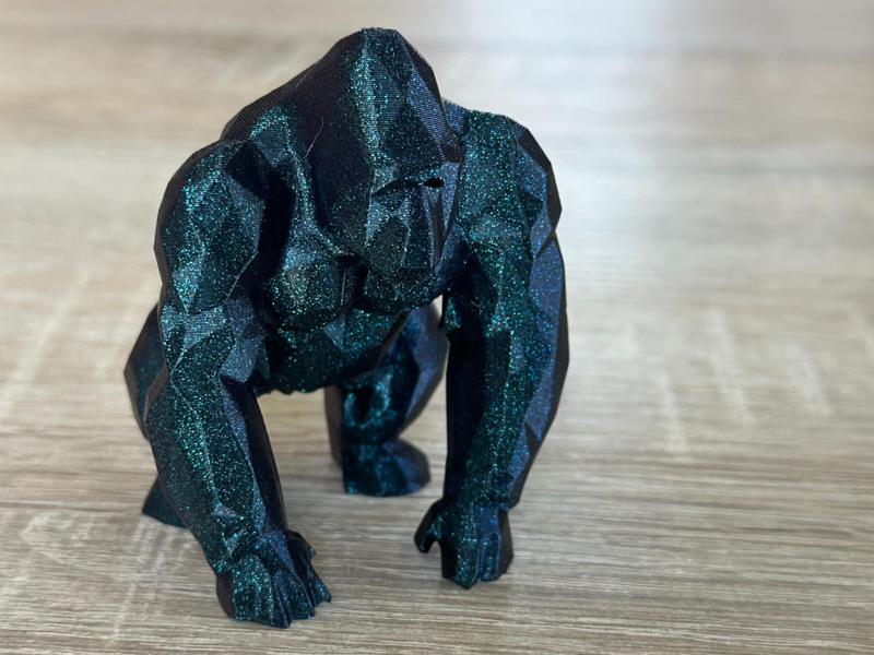 Low poly gorilla