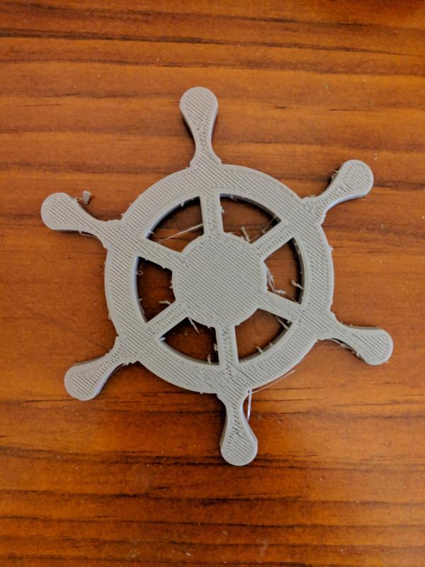 Simple Ship Wheel Token