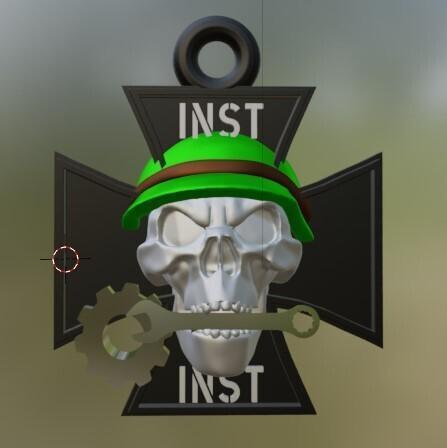 Iron Cross Skull repairer