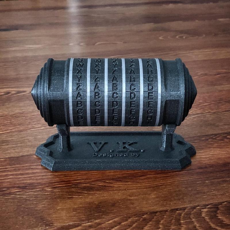 Cryptex - customizable with click mechanism