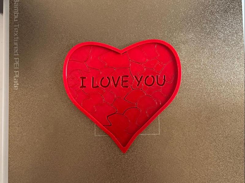 I love you jigsaw puzzle