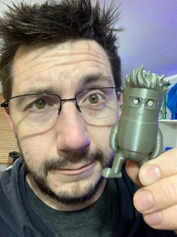 Mini Joel Telling - 3D printing Nerd