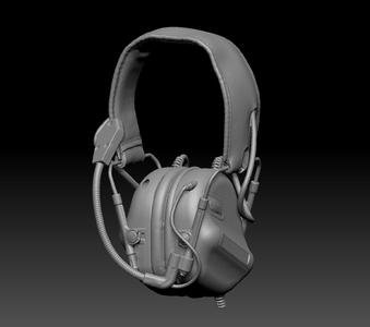 EARMOR M32 tactical headset scanner