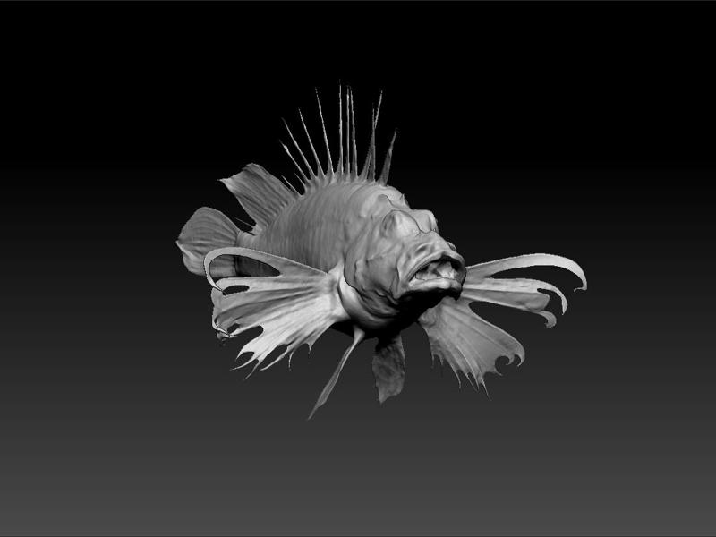 Lionfish - Lionfish 3d model