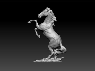 horse - decorative horse - statue horse - decoration horse - reearing horse