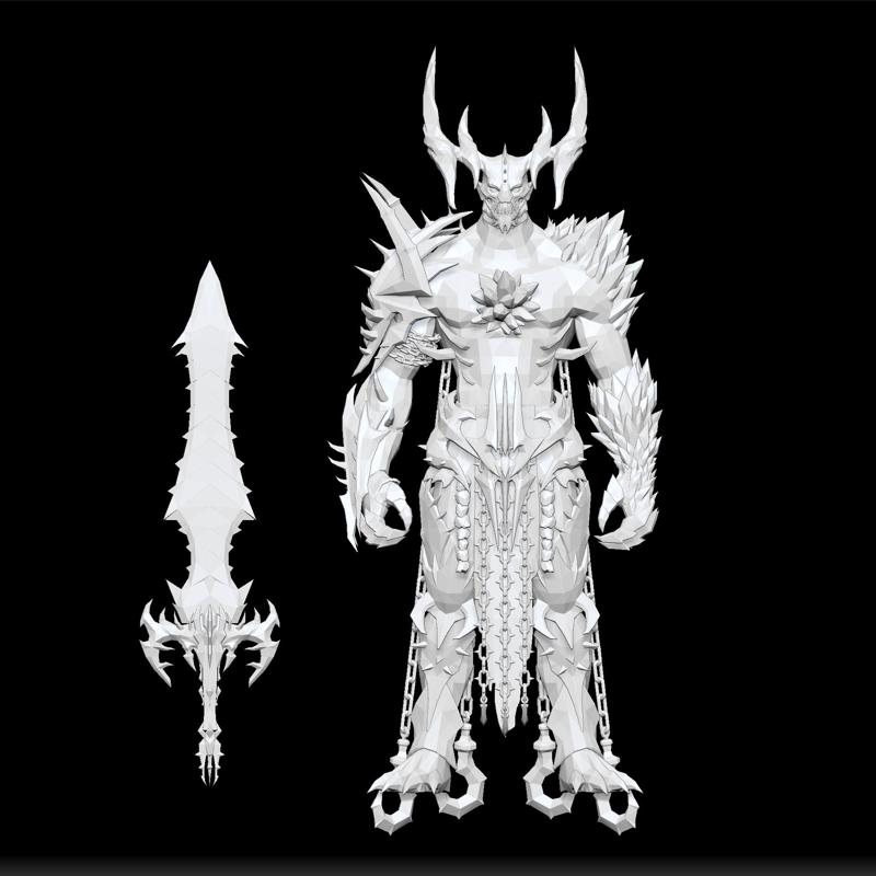 demon - valak demon - hell warrior