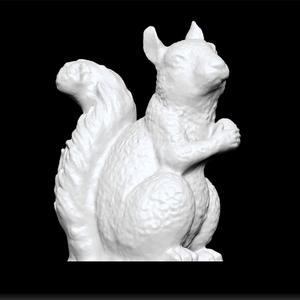 squirrel statue
