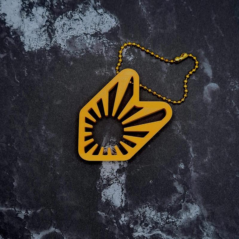 Rising Sun Wakaba Keychain (Style 2) - JCreateNZ