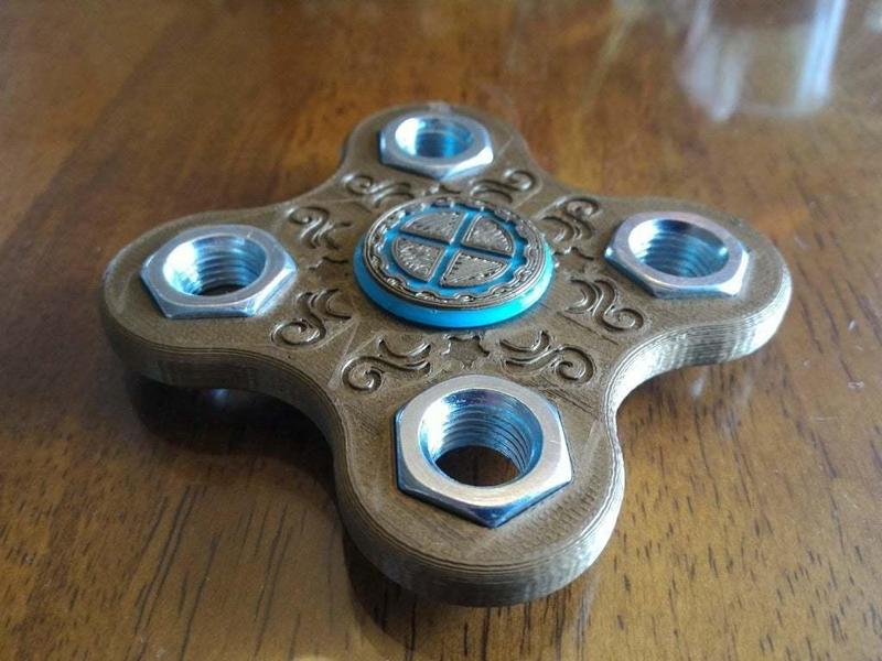 Steampunk Fidget Spinner