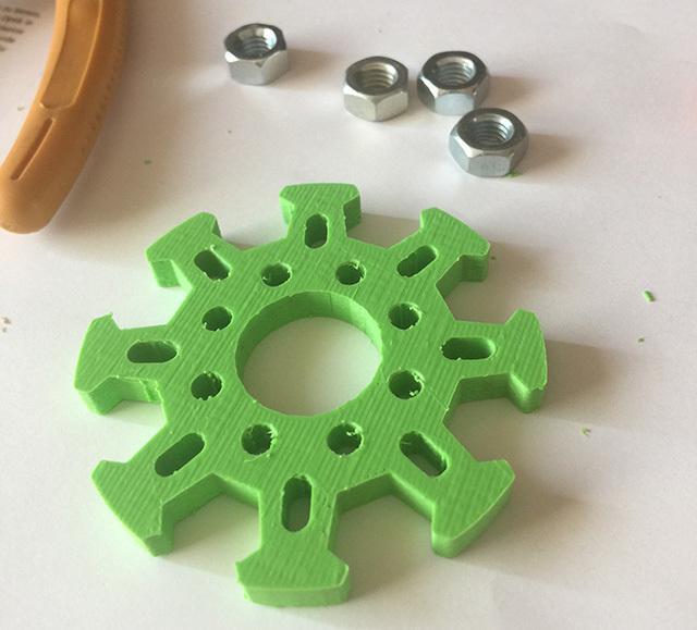 M8 Hexnut Fidget Spinner