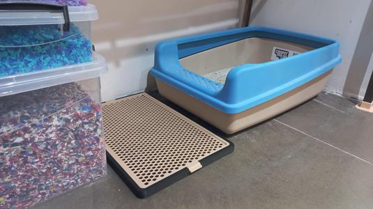 Cat litter mat