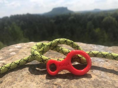 Abseil Acht / descent eight 8 / climbing / keychain