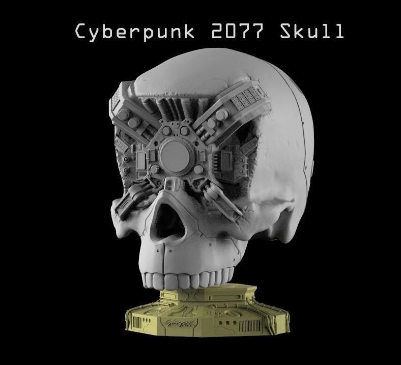 CYBER SKULL (CYBERPUNK 2077)