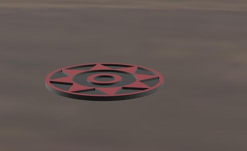 posavasos /  coaster pintadera canaria