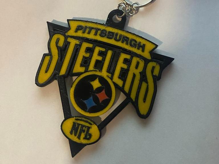 Steelers keychain