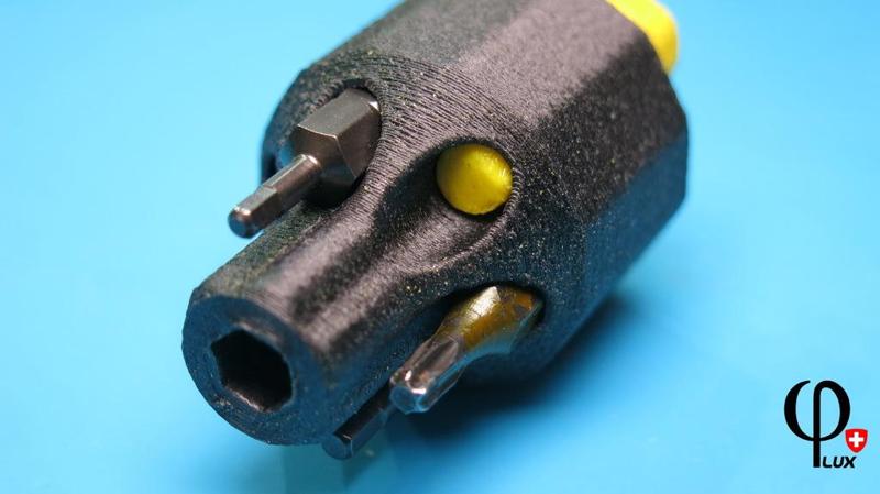 Pocket-Screwdriver for bits «Colt Style»
