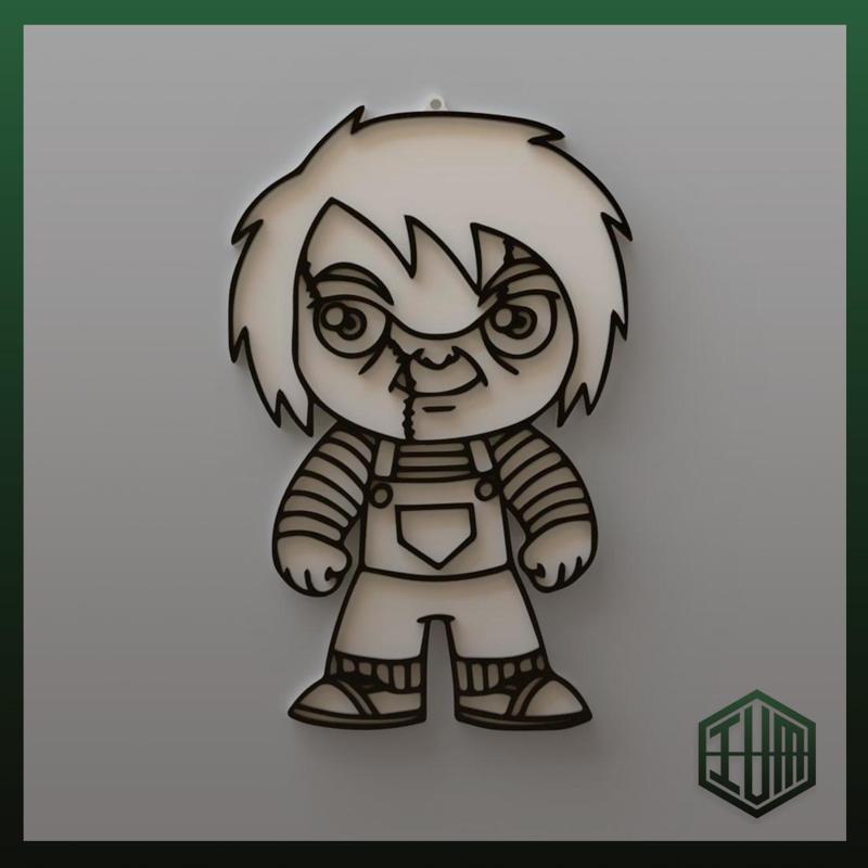 KEYCHAIN CHUCKY - HALLOWEEN 2K23
