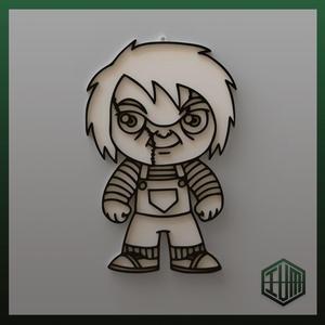 KEYCHAIN CHUCKY - HALLOWEEN 2K23