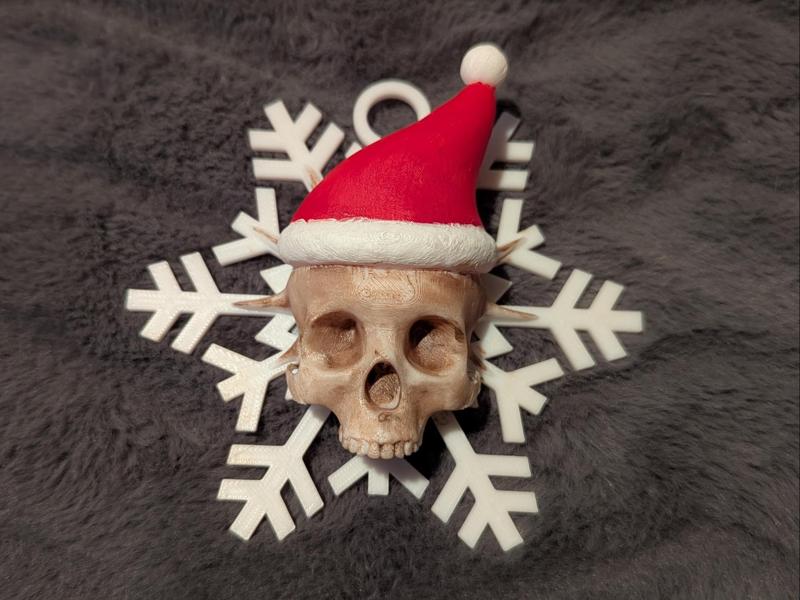 Christmas Skullflake