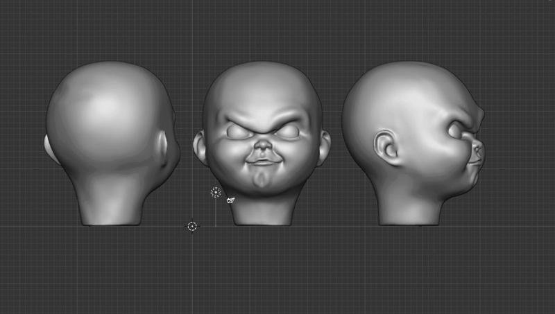 Chucky Head - Child's Play 3 V2